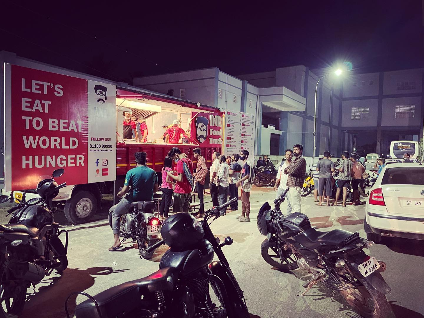 INR Food Truck on Instagram